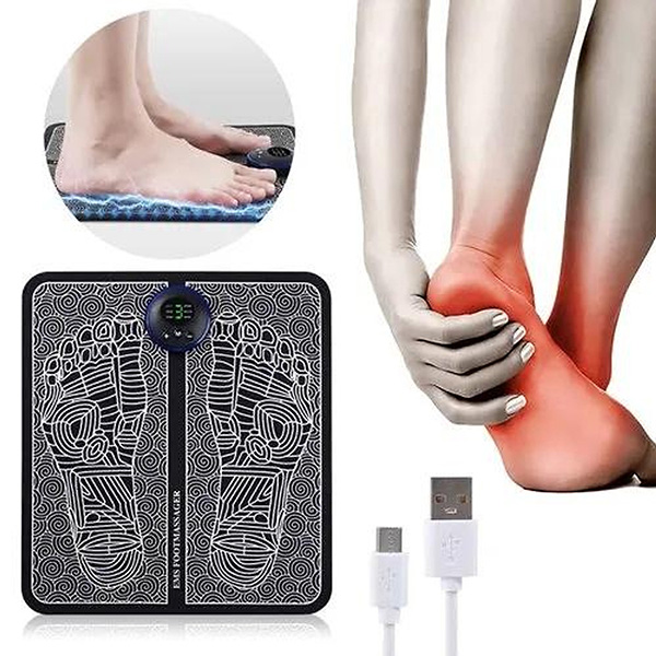 Thảm massage chân xung điện EMS 8 chế độ sạc USB tiện lợi BA628