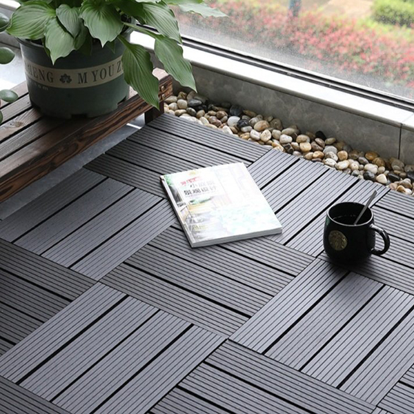 Vỉ gỗ nhựa Composite lót sàn ban công, sân thượng bền đẹp BA765
